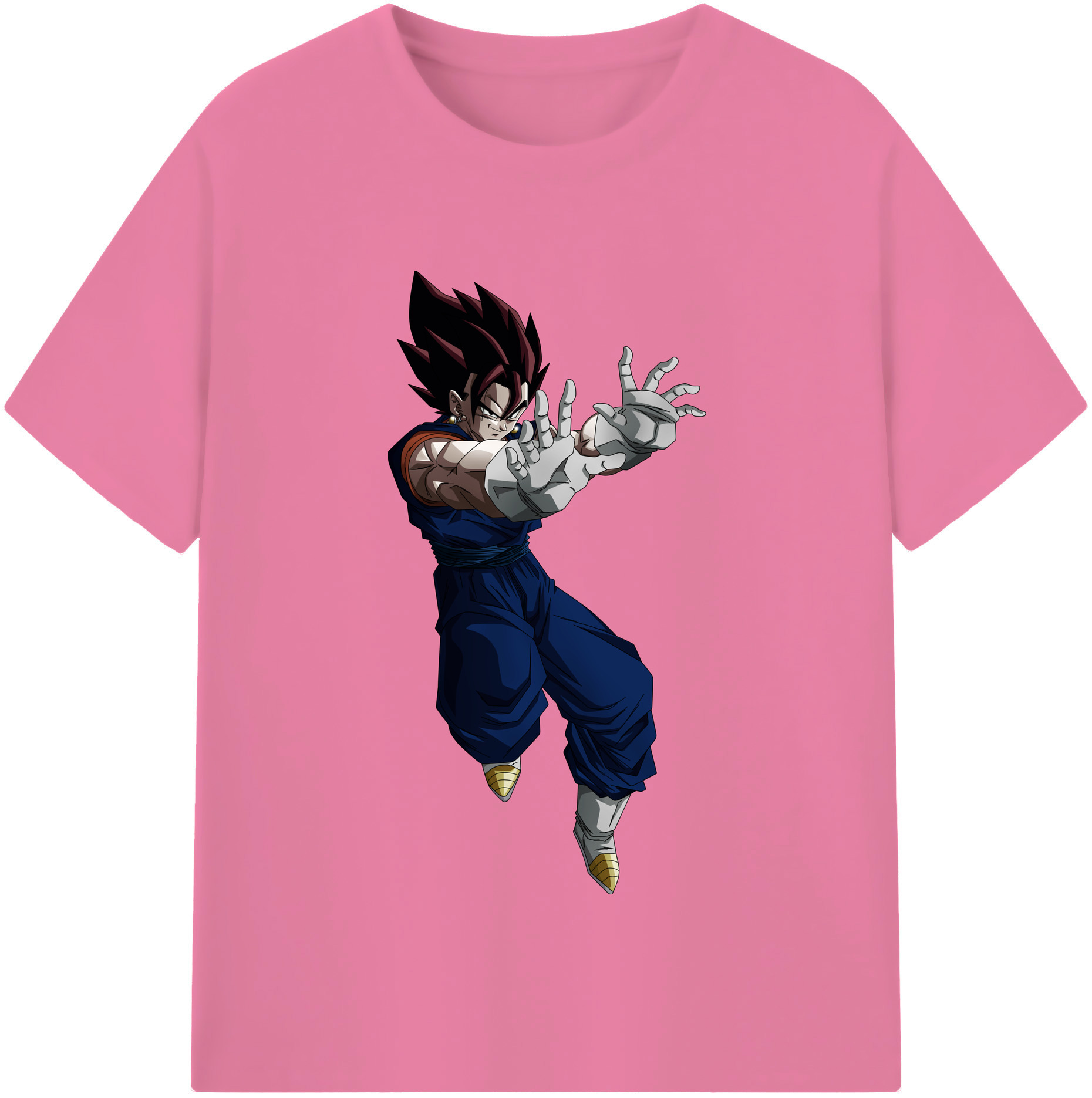 （画像用） ドラゴンボール ベジット DRAGON BALL Vegetto 綿100％半袖Tシャツ（フロントプリント）
